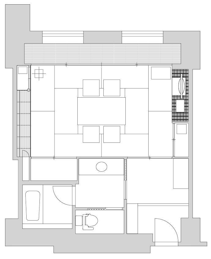 客室間取図