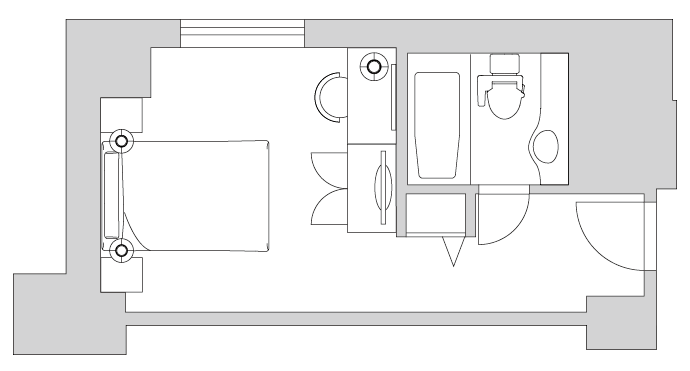 客室間取図