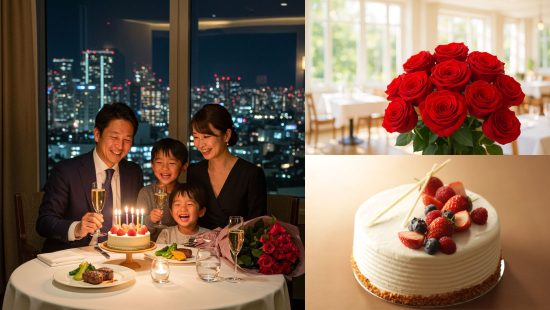 ご結婚記念日 会食プラン～紙婚式・錫婚式・銀婚式・金婚式などを迎える皆様へ～