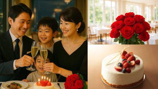 ご結婚記念日 会食プラン～紙婚式・錫婚式・銀婚式・金婚式などを迎える皆様へ～