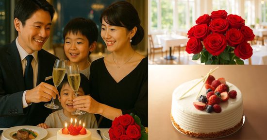 ご結婚記念日会食プラン ～紙婚式・錫婚式・銀婚式・金婚式などを迎える皆様へ～
