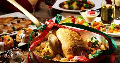 【クリスマス2025】ディナービュッフェ＆ケーキ＆スパークリングワイン付　Xmasプレミアムステイ