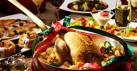 【クリスマス2025】ディナービュッフェ＆ケーキ＆スパークリングワイン付　Xmasプレミアムステイ