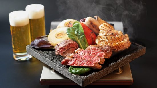 溶岩プレートセット